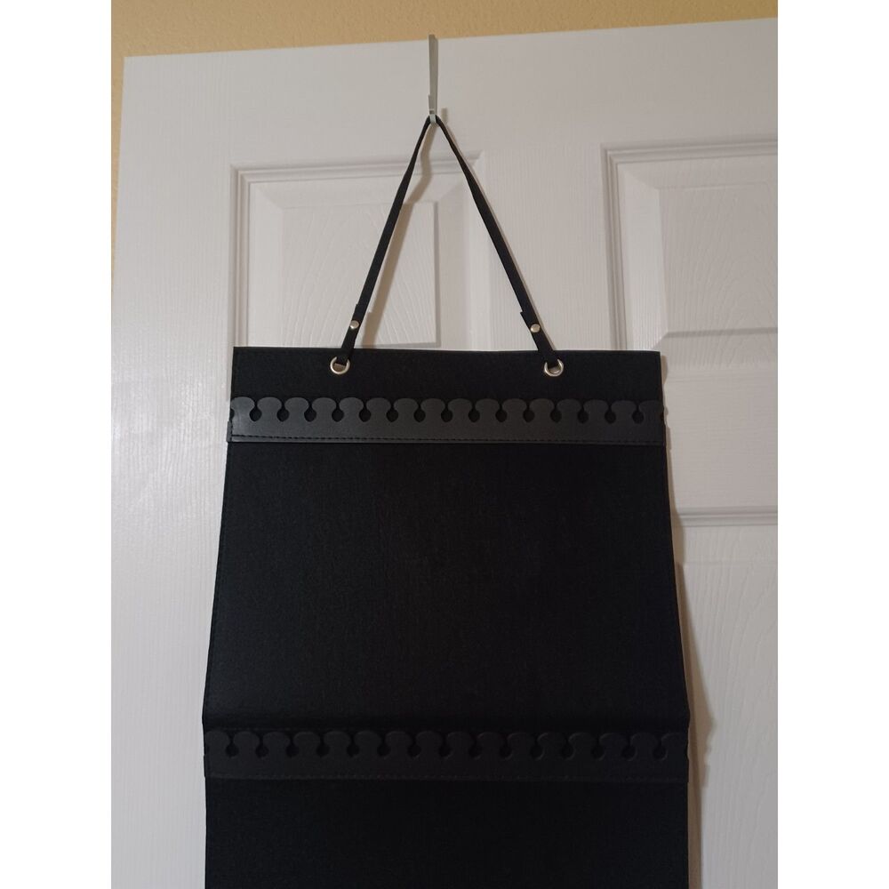 Hanging Necklace Holder - Black Jewelry Organizer, NWT - Picture 3 of 5